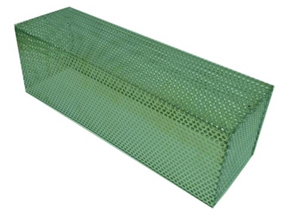 CAJA DE RESISTENCIA DE 1200 WATTS. PERFORADA